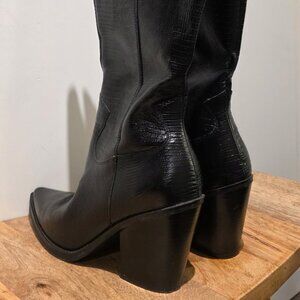 Aldo Knee Length Cowboy Boots